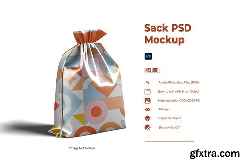 Sack PSD Mockup 6UDW48J Sack PSD Mockup 6UDW48J