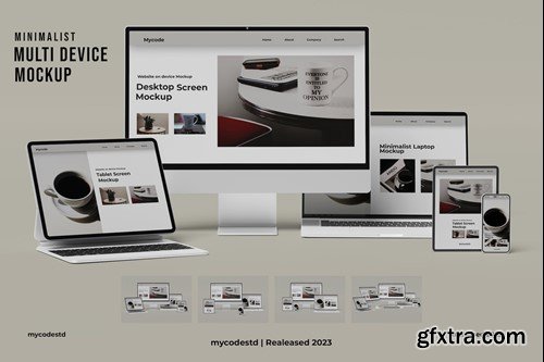 Multi Device Mockup 97KG5DA Multi Device Mockup 97KG5DA