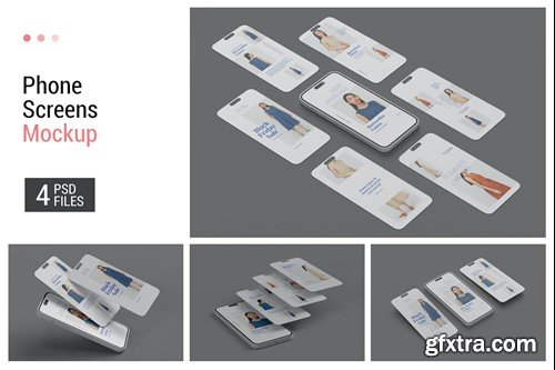 Phone Screen Mockup 8U3VRNT Phone Screen Mockup 8U3VRNT