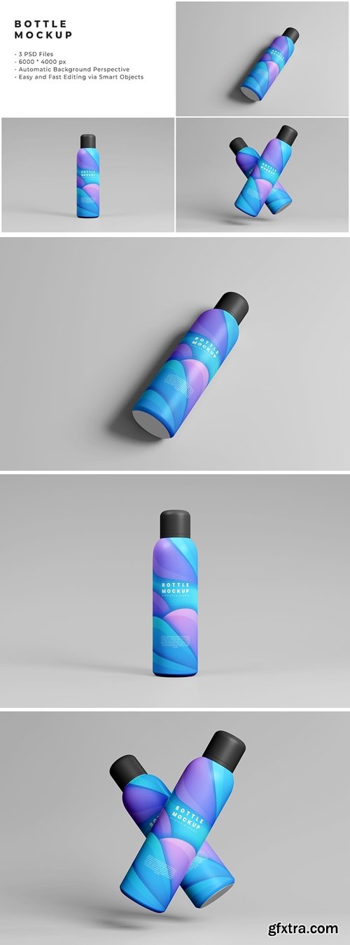 Bottle Drink Mockup 4ESJ3CV Bottle Drink Mockup 4ESJ3CV