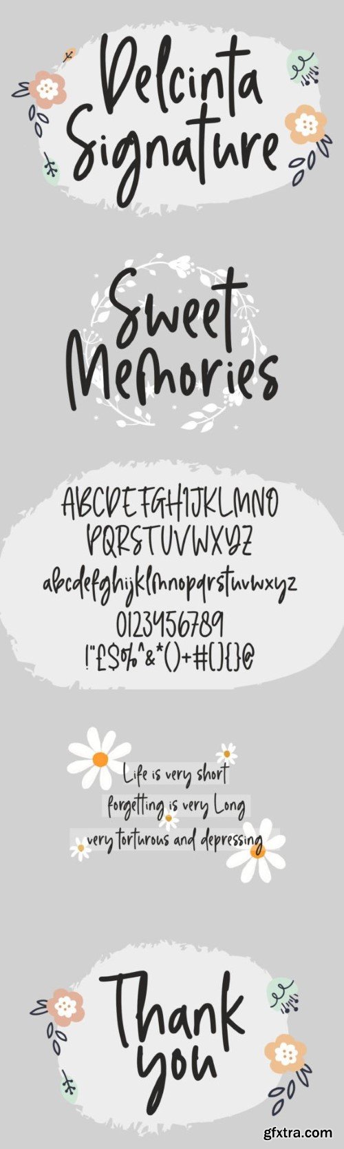 Delcinta Signature Font