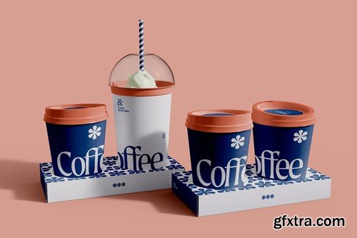 Take away Cup Mockup 7BPDM3D Take away Cup Mockup 7BPDM3D