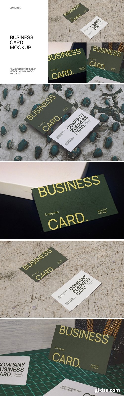 Business Card Realistic Mockup 39CLKTM