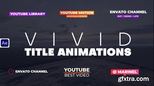 Videohive Vivid Title Animations 45860773