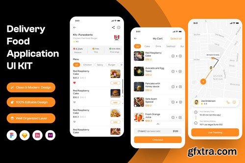 Delivery Food Mobile App NADVM5C
