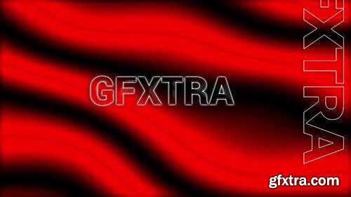 2D Curvy Red Lines Motion Background 1551700