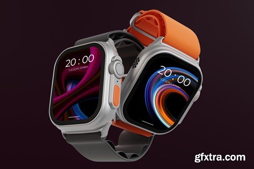 Apple Watch Mockup QBSH558 Apple Watch Mockup QBSH558