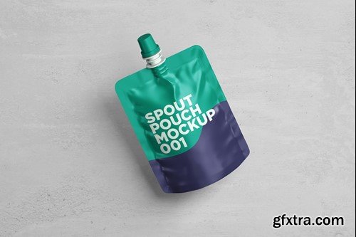 Spout Pouch Mockup 001 7DZCQFE Spout Pouch Mockup 001 7DZCQFE