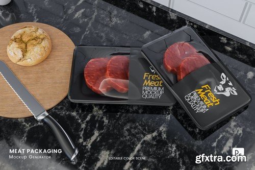 Meat Packaging Mockup C8JSQ2P