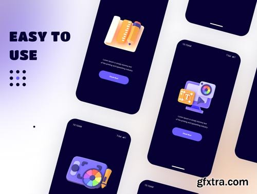 UNIXX - Design Thinking Element 3D Ui8.net