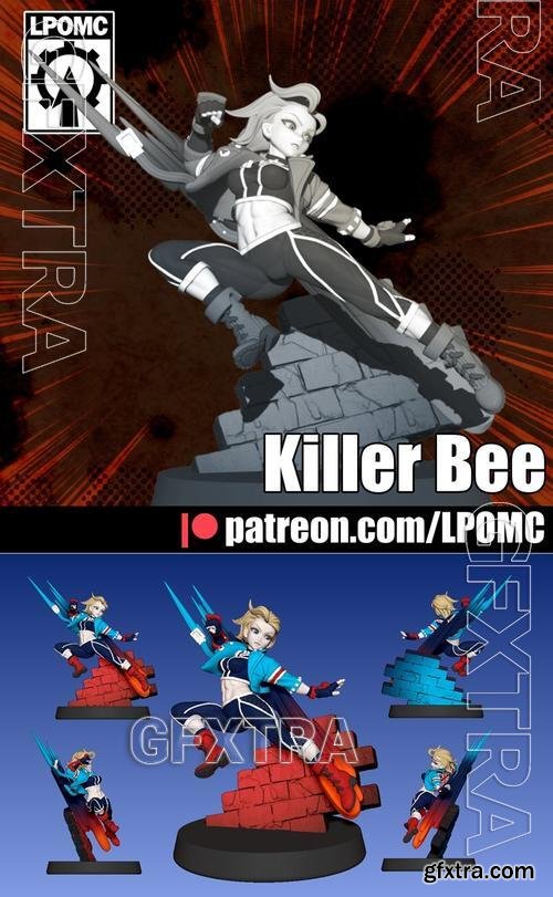 Street Fighter - Cammy Killer Bee &ndash; 3D Print Model