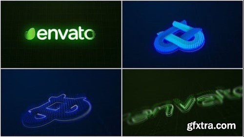 Videohive Glowing Logo Reveal 45902974