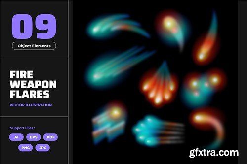 Rocket Fire Flares Collection VT47KYY