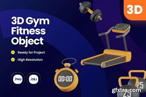 3D Icon Gym Fitness Illustration Collection JM4L7JS 3D Icon Gym Fitness Illustration Collection JM4L7JS