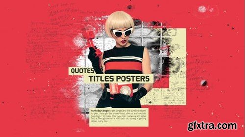 Videohive Quotes Title Posters 21983278