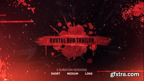 Videohive Brutal Red Trailer 11274906