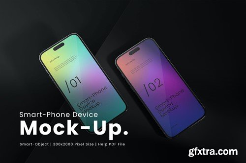 Smart-Phone Device Mockup SP7D6P9 Smart-Phone Device Mockup SP7D6P9