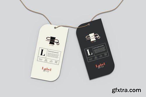 Label Tag Mockup 4PLKZU4 Label Tag Mockup 4PLKZU4