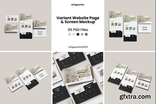 Variant Website Page and Screen Mockup D2BASMG Variant Website Page and Screen Mockup D2BASMG