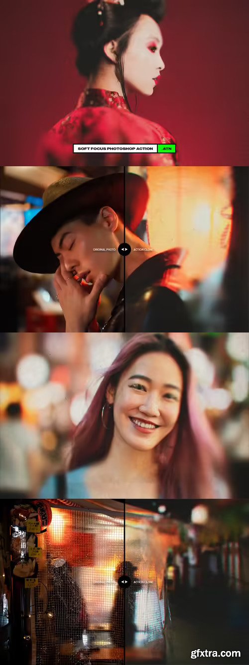 Soft Focus Photoshop Action Soft Focus Photoshop Action