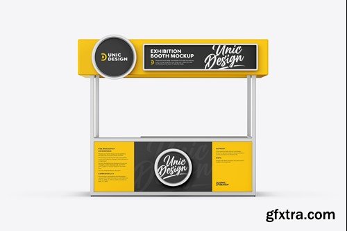 Booth Mockup L24S8A3 Booth Mockup L24S8A3