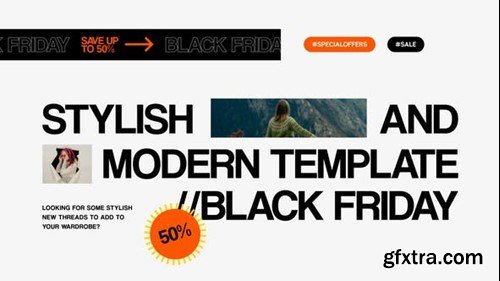 Videohive Black Friday Video Display After Effect Template 45337222
