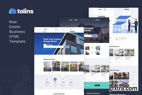 Tolips - Real Estate Business HTML Template