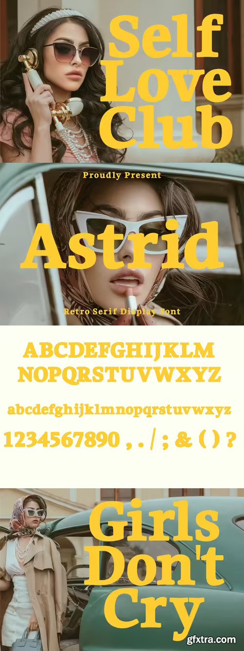 Astrid Font - Modern Serif Font