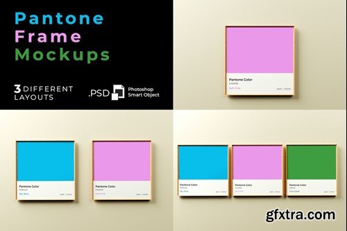 Pantone Frame Mockups 4JDKDA5 Pantone Frame Mockups 4JDKDA5