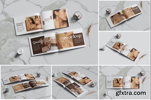 Landscape Magazine Mockup 2J3XRNA Landscape Magazine Mockup 2J3XRNA