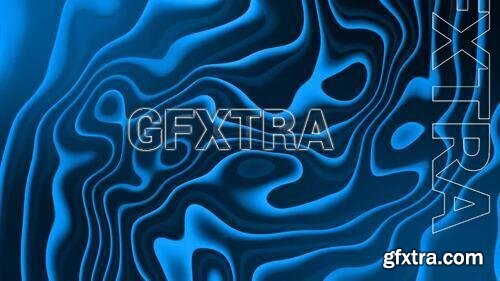Abstract Blue Wavy Background 1522744