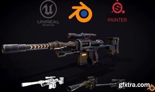 The Ultimate weapon course (Create Sniper in Blender 3.4 )