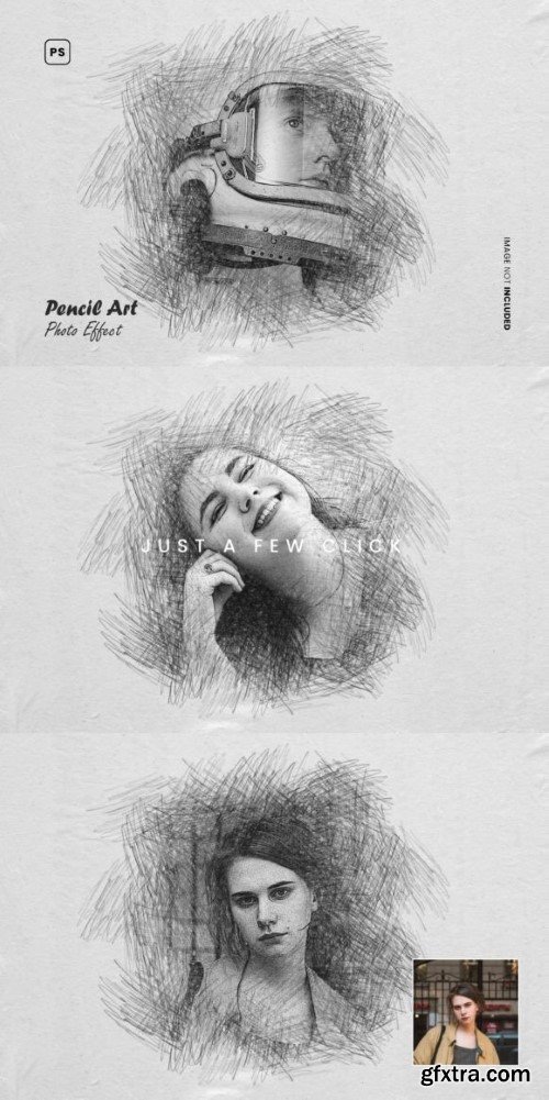Pencil Art Photo Effect