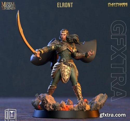 Middle Earth Legends – Elront - 3D Print Model STL
