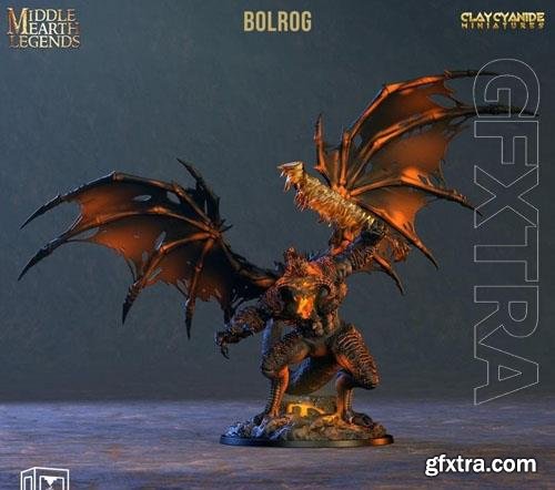 Middle Earth Legends – Bolrog - 3D Print Model STL