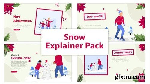 Videohive Snow Explainer Animation Scene Pack 45935172 Videohive Snow Explainer Animation Scene Pack 45935172