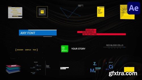 Videohive 15 Designer Samples for After Effects 45915989