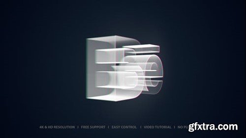 Videohive Glitch Logo Reveal 45935817
