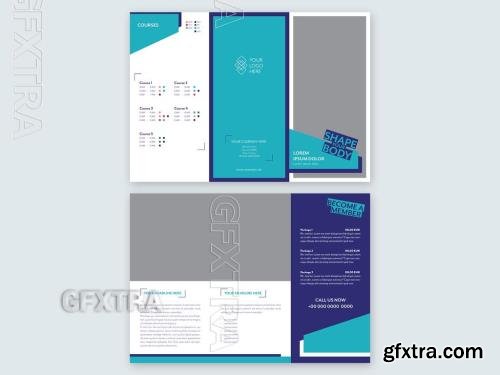 Dark and Light Blue Trifold Brochure Layout 223777924 Dark and Light Blue Trifold Brochure Layout 223777924