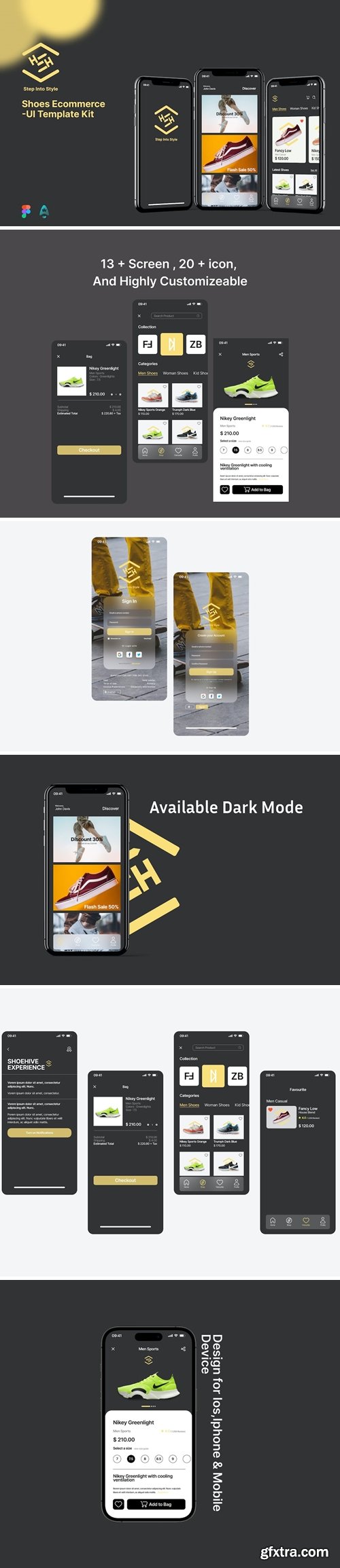 ShoeHive UI Kit Mobile Apps YHYH6WV ShoeHive UI Kit Mobile Apps YHYH6WV