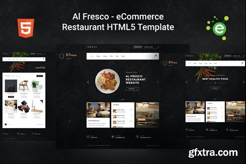 AlFresco – eCommerce Restaurant HTML5 Template 4USGJJA