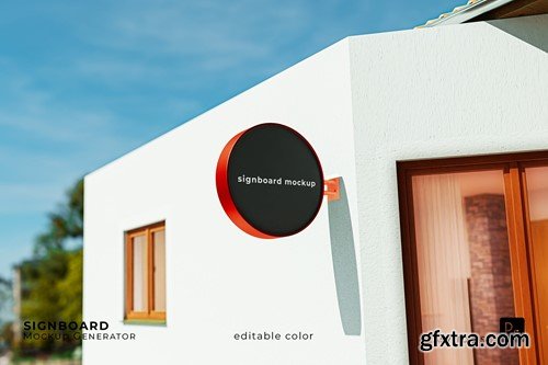 Signboard Mockup LQD5VQW