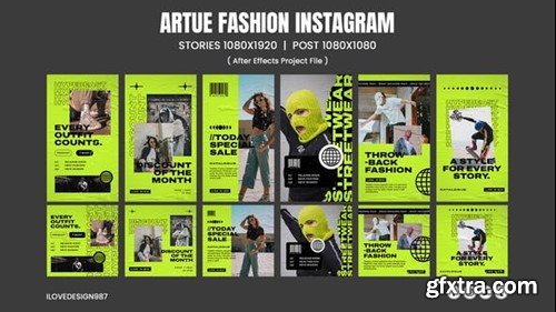 Videohive Artue Fashion Instagram 45935390