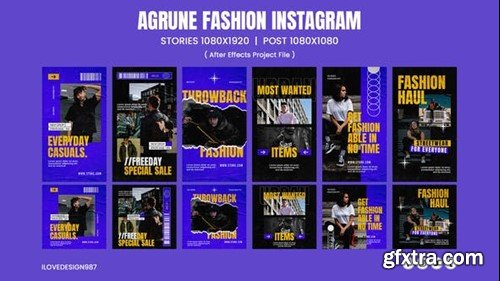 Videohive Agrune Fashion Instagram 45859456