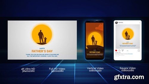 Videohive Fathers Day Title Opener 45935450 Videohive Fathers Day Title Opener 45935450
