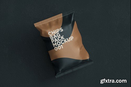 Chips Bag Pack Mockup 001 RT79PZA Chips Bag Pack Mockup 001 RT79PZA
