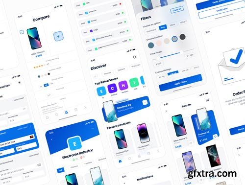 e.Store - Ecommerce App UI Kit Ui8.net