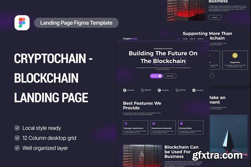 CryptoChain - Blockchain Landing Page ZMV98KN CryptoChain - Blockchain Landing Page ZMV98KN
