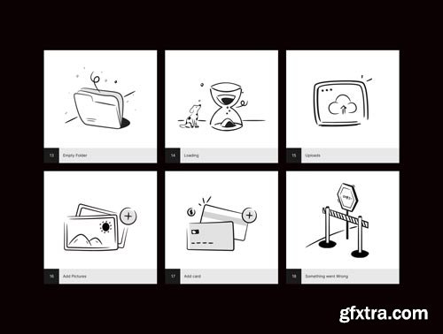 Dotion Empty state illustration Ui8.net