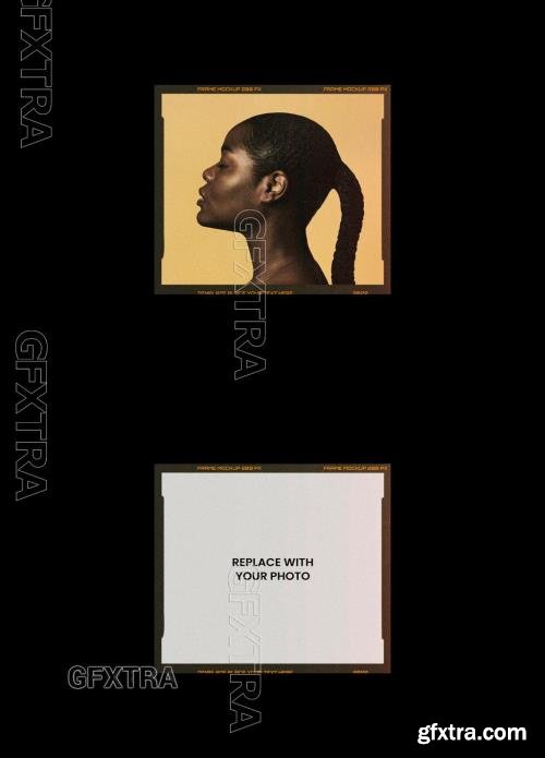 Analog Film Frame Photo Effect Mockup Template 545342303 Analog Film Frame Photo Effect Mockup Template 545342303
